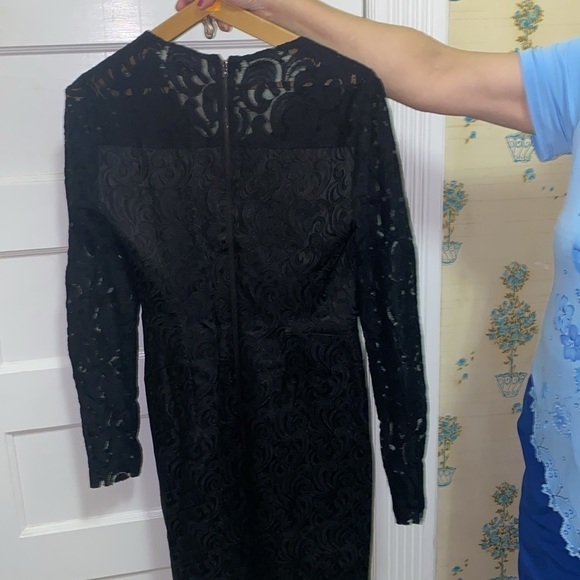 Rachel Zoe Lace Dreas Black Preloved condition size 12 - Picture 2 of 8